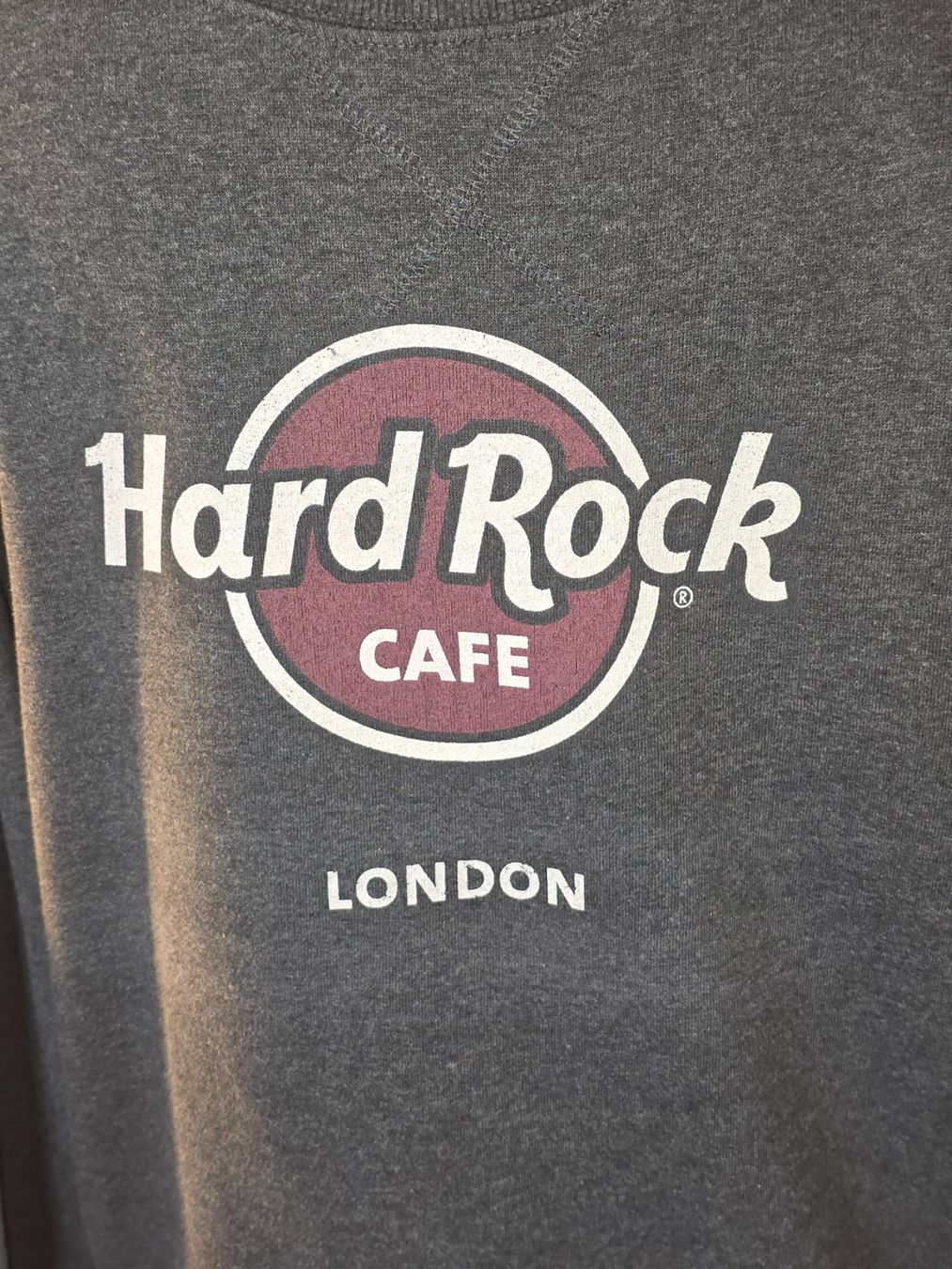 Hard Rock Cafe Maglioni & Felpe: L original HARD ROCK CAFE LONDON Sweatshirt Pullover grau – Usato da Dürnten venduto da Bachtelrider_ 4