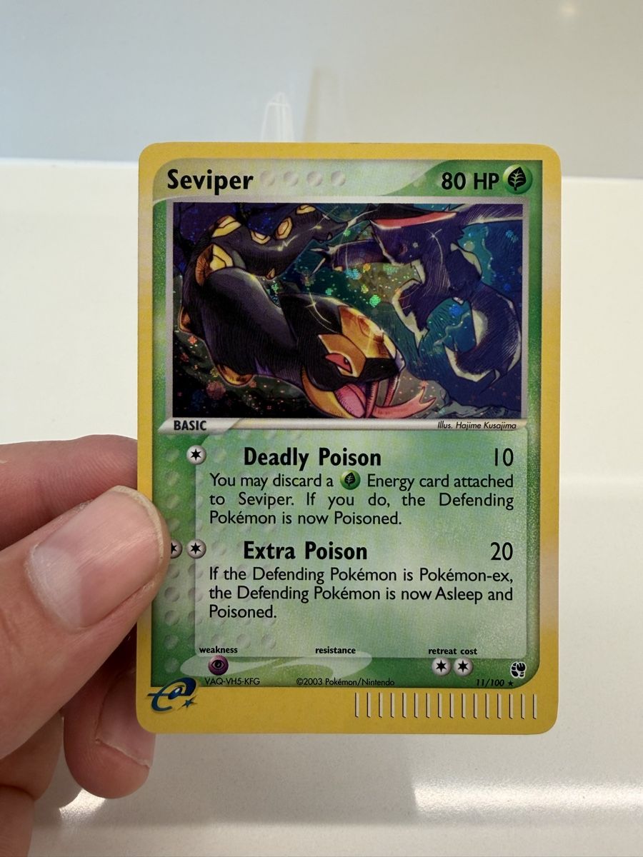 Pokémon Sammelbilder & Trading cards: Seviper Holo Rare EX Sandstorm 2003 – Gebraucht aus Arlesheim von WungaBunga 2