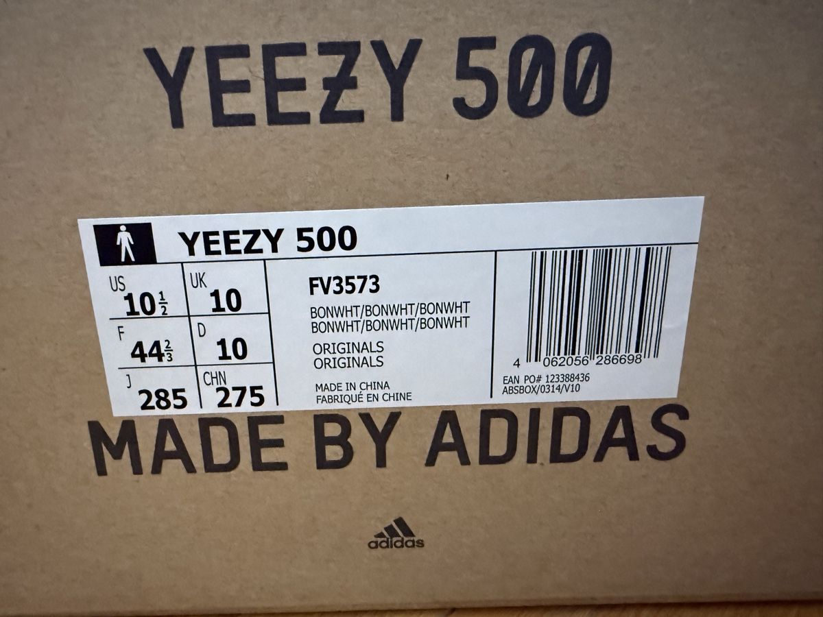 Adidas Scarpe da uomo: Adidas Yeezy 500 Gr. 44.5 – Usato da Rubigen venduto da dor_kb9s 4