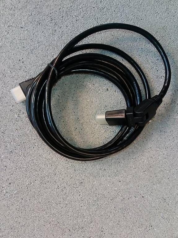 Kabel: HDMI Kabel 2 Meter Länge, schwarz  – Gebraucht aus Gersau von Bauma12 1