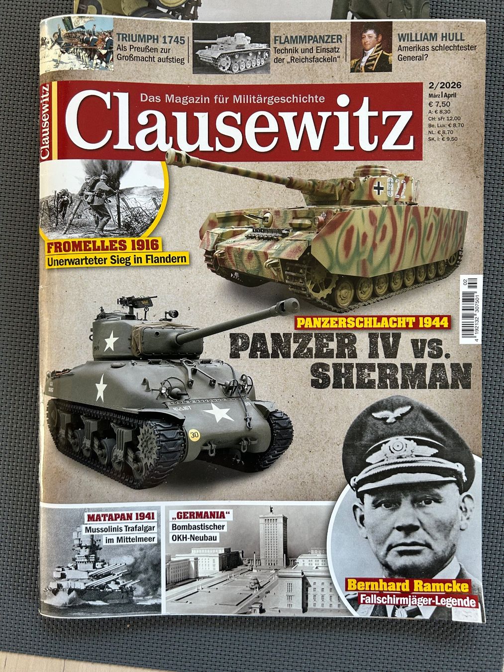 Riviste & Magazine: Magazin Clausewitz 02/2026 – Usato da Obergösgen venduto da Andre118