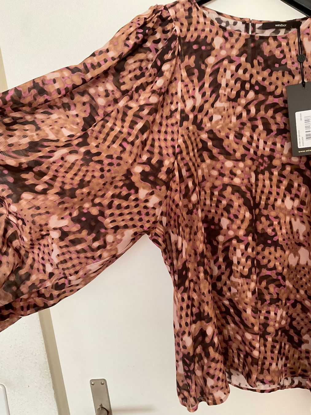 Windsor Camicette: WINDSOR 24% Seiden Bluse Gr 36 Camel NEU NP 400 – Nuovo e nell'imballaggio originale da Urdorf venduto da alda02 1