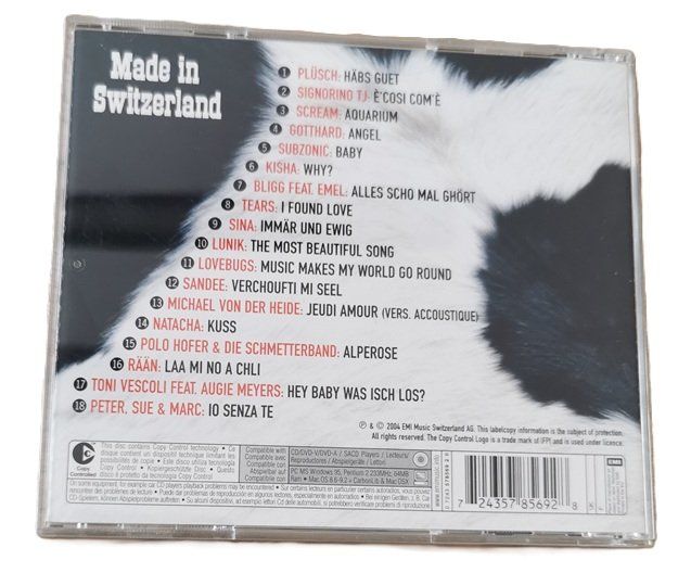 CD: Made In Switzerland  (CD) – Usato da Wilen b. Wollerau venduto da morethanmusic 1