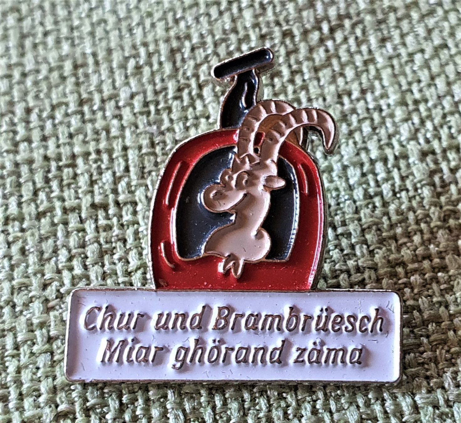 Placchette & Badge: B658B - Pin Chur & Brambrüesch Gondel – Usato da Reinach BL venduto da Boston-Verkauf