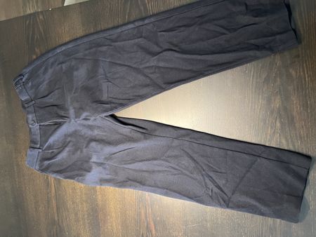 Uniqlo Hose dunkelblau Baumwollmischung Grösse M