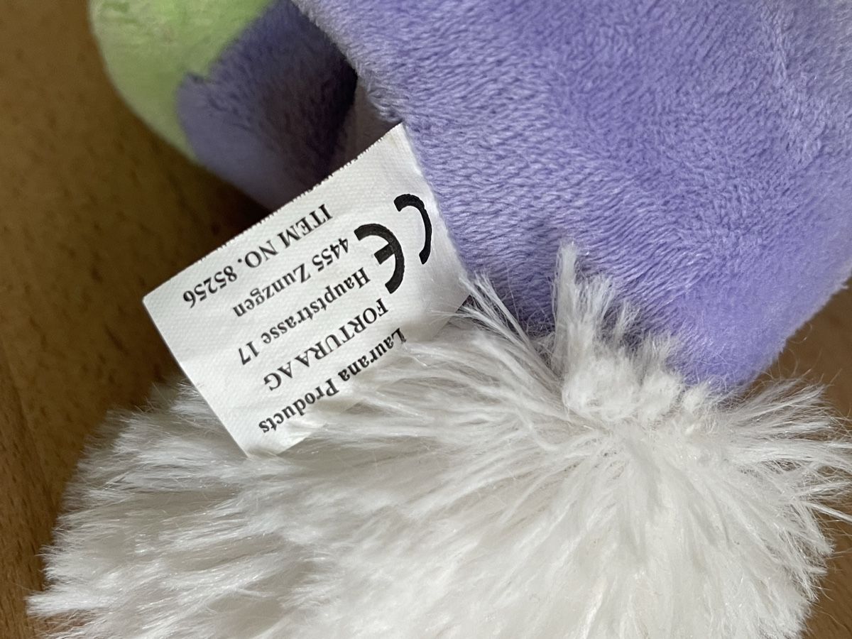 Jouets: Plüschtier Pferd, lila  – D'occasion à Hirzel par carta9 2