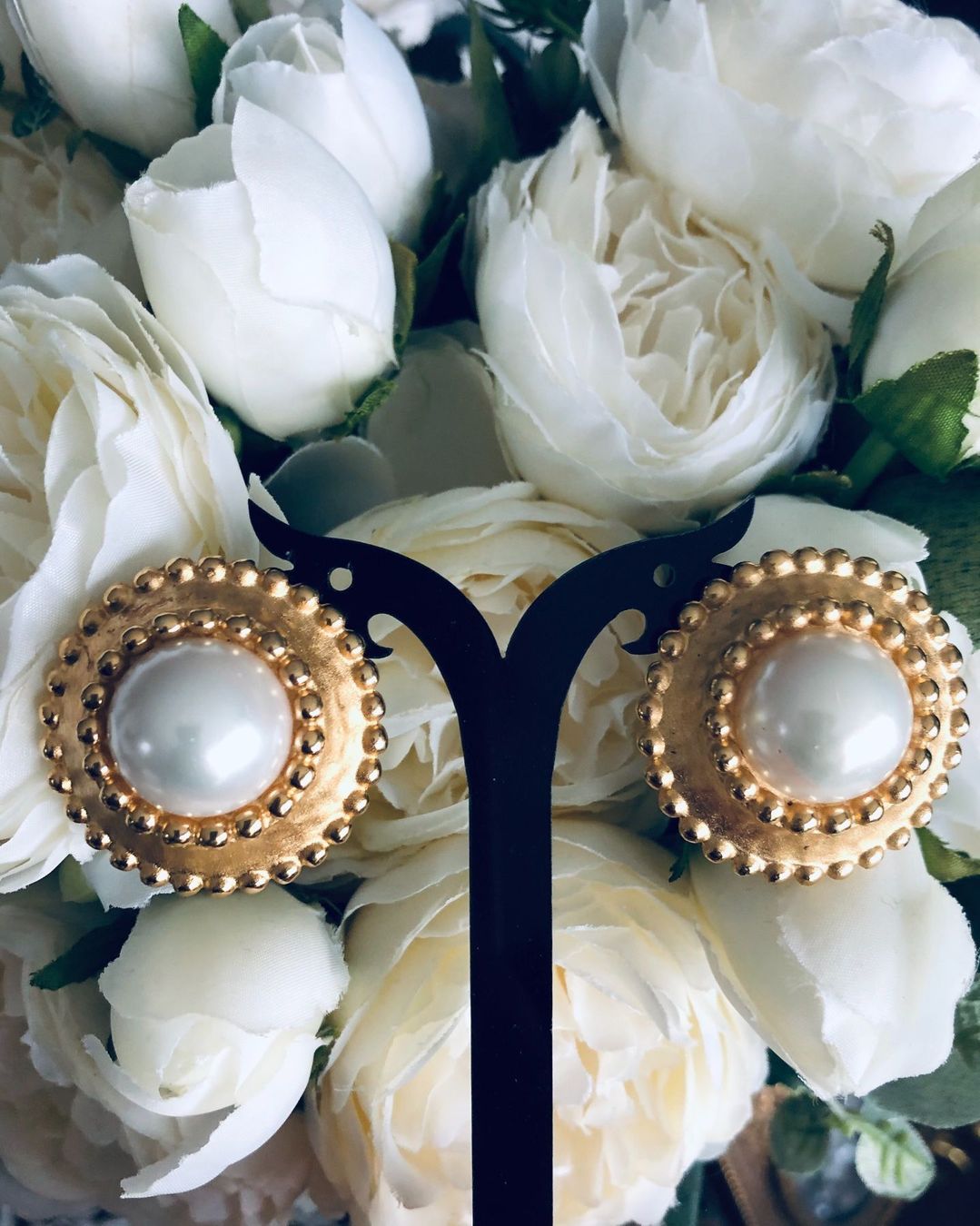 Orecchini pendenti & Orecchini a lobo: Wunderschöne Ohrringe mit gold Plaiting – Usato da Winkel venduto da Luxtime 3
