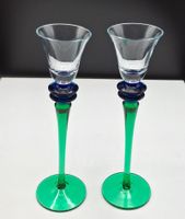 2er Set edle farbige Cocktail Gläser, Liquörgläser, Murano?