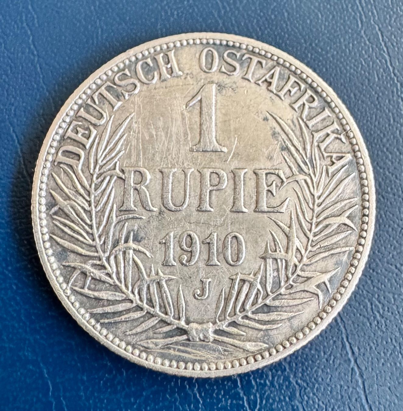 Tutti le monete: Deutsch-Ostafrika 1 Rupie 1910 J – Usato da Ebikon venduto da Dmasterx 1