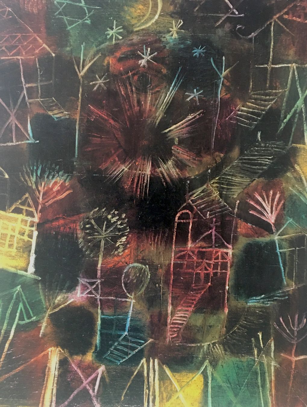 Grafica & Litografie: Paul Klee      "Kosmische Komposition"   KUNSTDRUCK – Usato da Nennigkofen venduto da waltraub 3