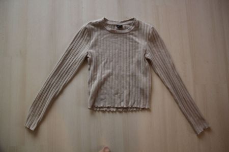 Gina Tricot Strickpullover, beige, Grösse S