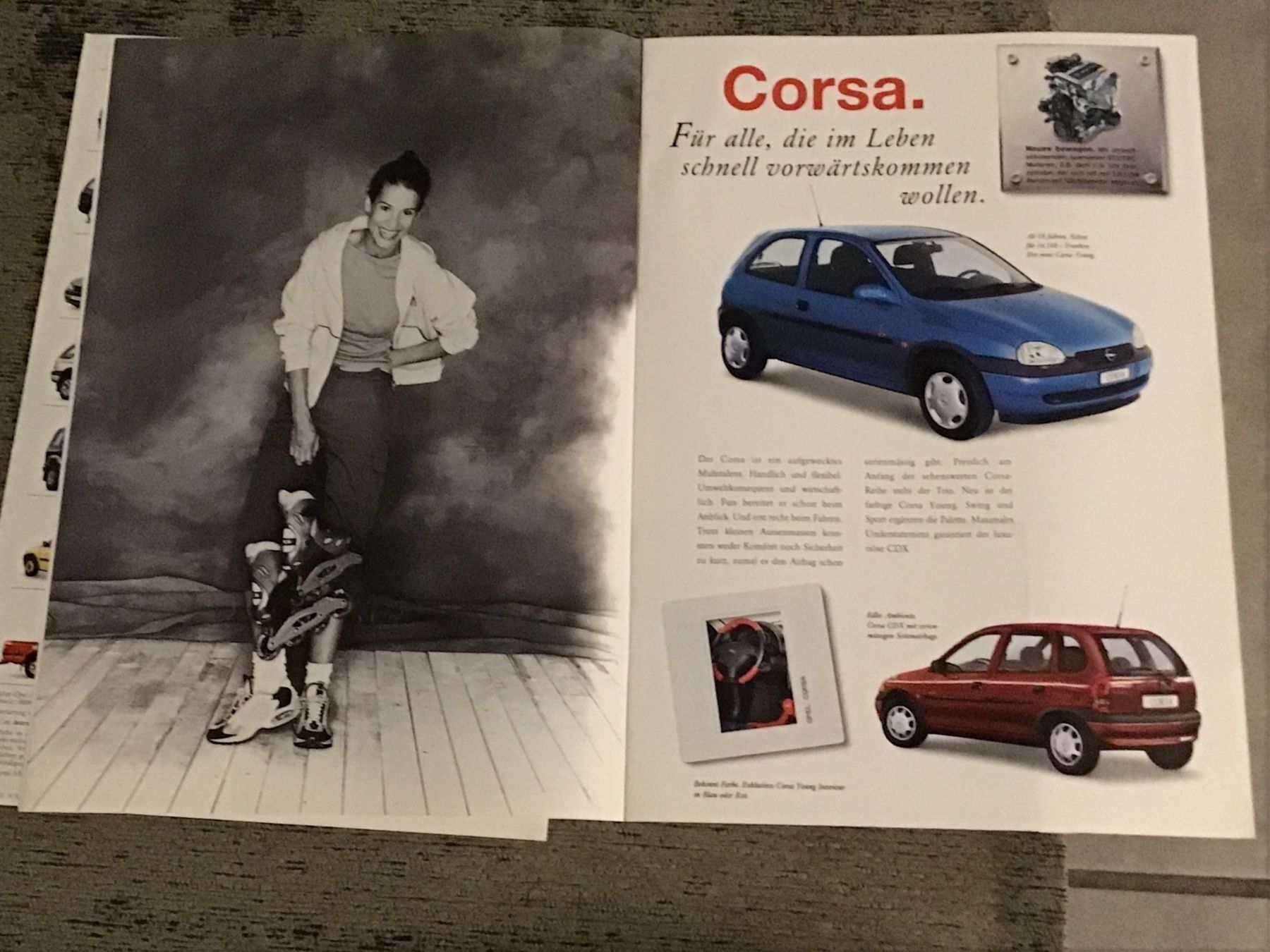 Opel Documenti: Opel Programm mit Preisliste total 18 Seiten September 1998 – Usato da Scherzingen venduto da Starseller62 3