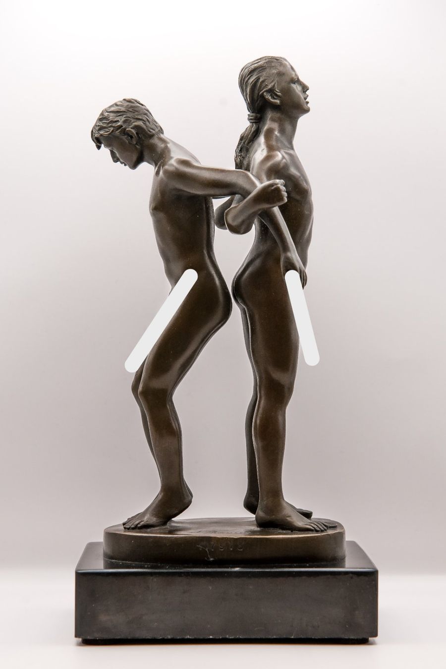 Figuren: Akt Bronze Erotik Männer Figur – Gebraucht aus Unteriberg von reso1973