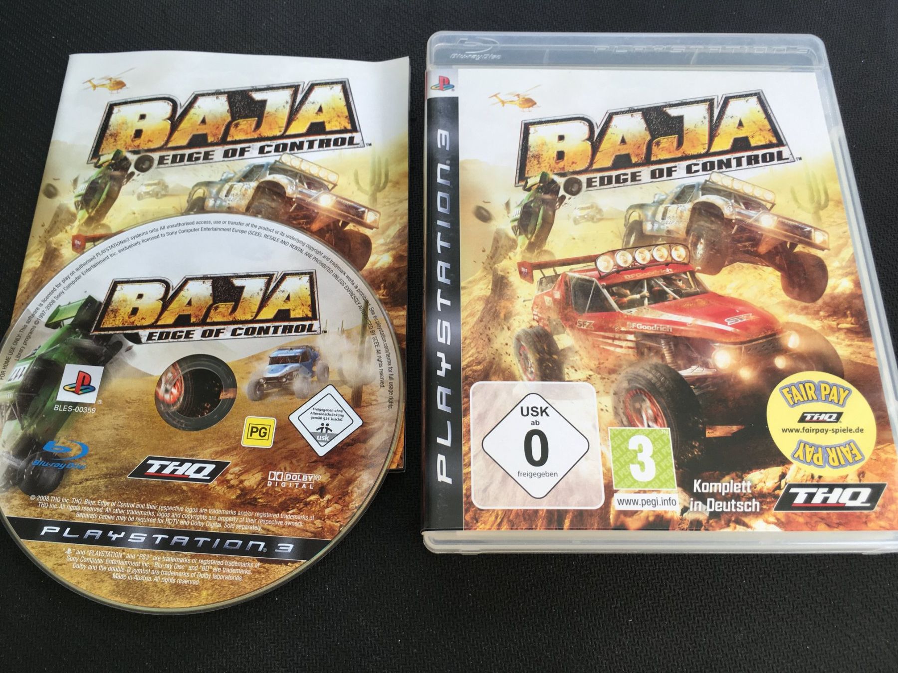 Sony Giochi: Baja Edge of Control - Playstation 3 / PS3 – Usato da St.Gallen venduto da Punktchen01
