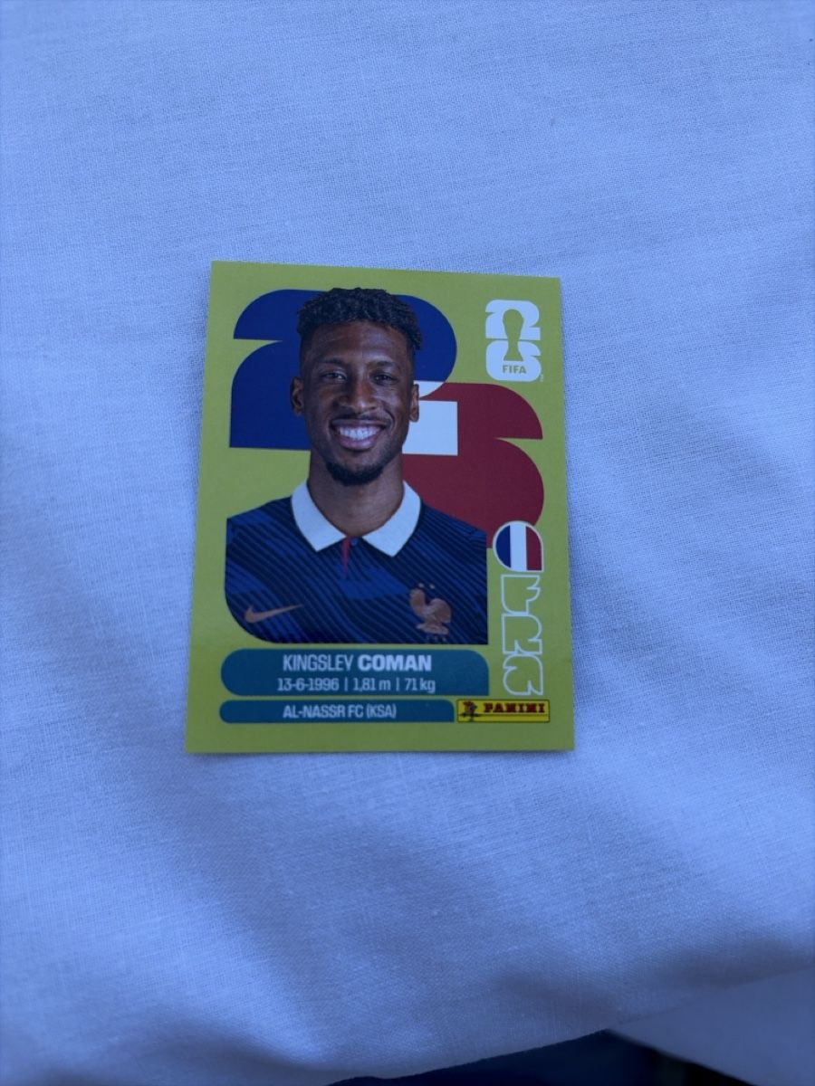 Panini Carte collezionabili: Kingsley Coman – Nuovo (secondo la descrizione) da Dornach venduto da metallbau.ch