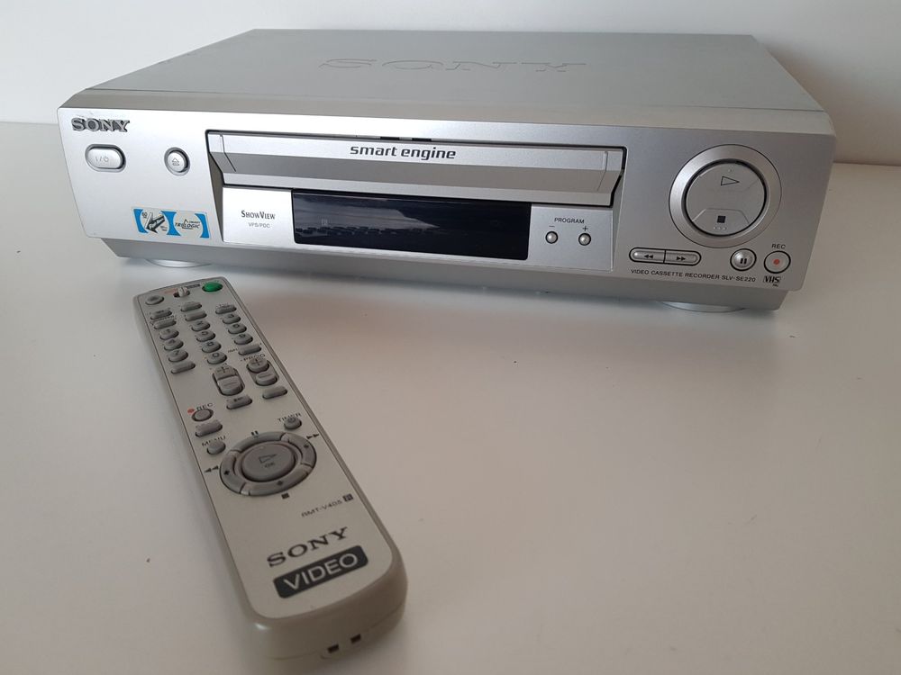 Sony VHS Videorecorder Smart Engine SLV-SE220 (Gebraucht) in ...