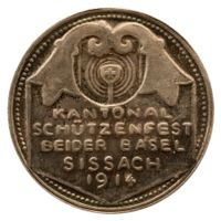 Sissach 1914 Kantonalschützenfest