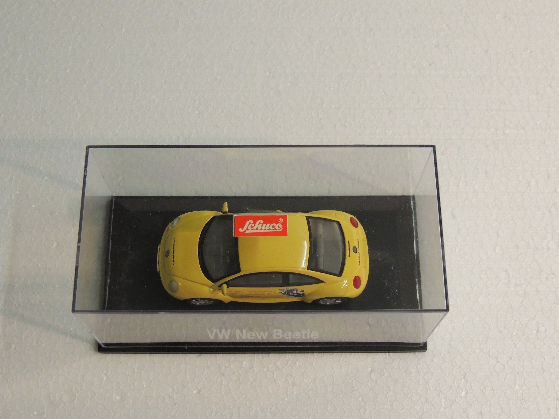 Schuco Modellini d'auto: Schuco VW New Beetle gelb 1:43 – Nuovo e nell'imballaggio originale da Corminboeuf venduto da corbay 4