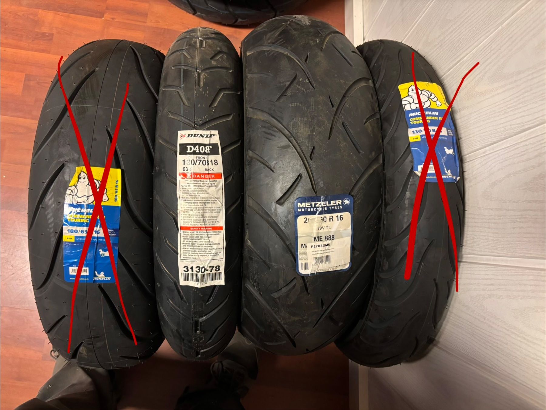 Pneus & Kompletträder: Pneus Moto – Neu (gemäss Beschreibung) aus St-Aubin-Sauges von Pas-d-bol 2