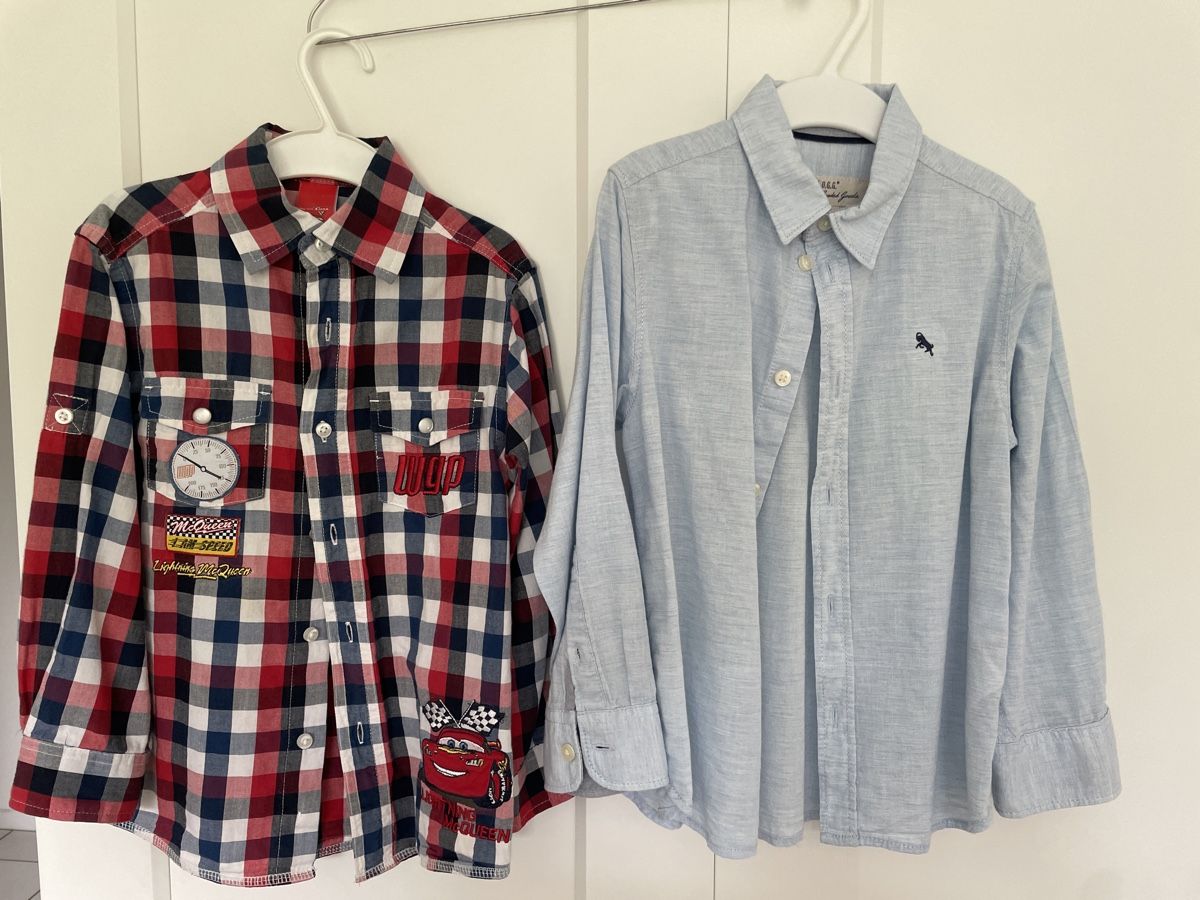 Camicie, T-shirt & Polo: 2 Hemde Gr 110 – Usato da Freienbach venduto da buyzebra