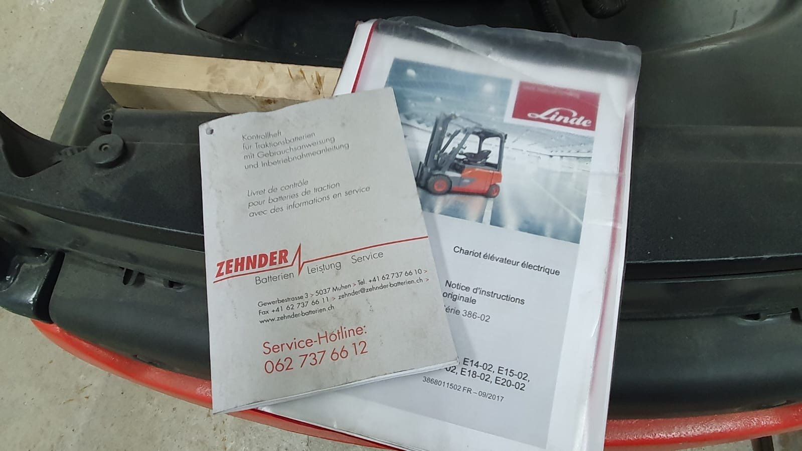 Linde Chariots à fourches & chariots élévateur: Linde E18 Elektro Stapler – D'occasion à Unterseen par Panini56 3