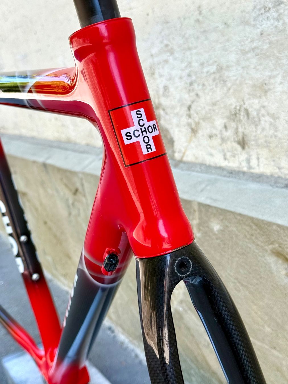 Scott Pezzi di ricambio: SCHOR Carbon Frameset Rahmen Size 55 TOPZUSTAND 2606 – Usato da Luzern venduto da bikeandbeltcom 2