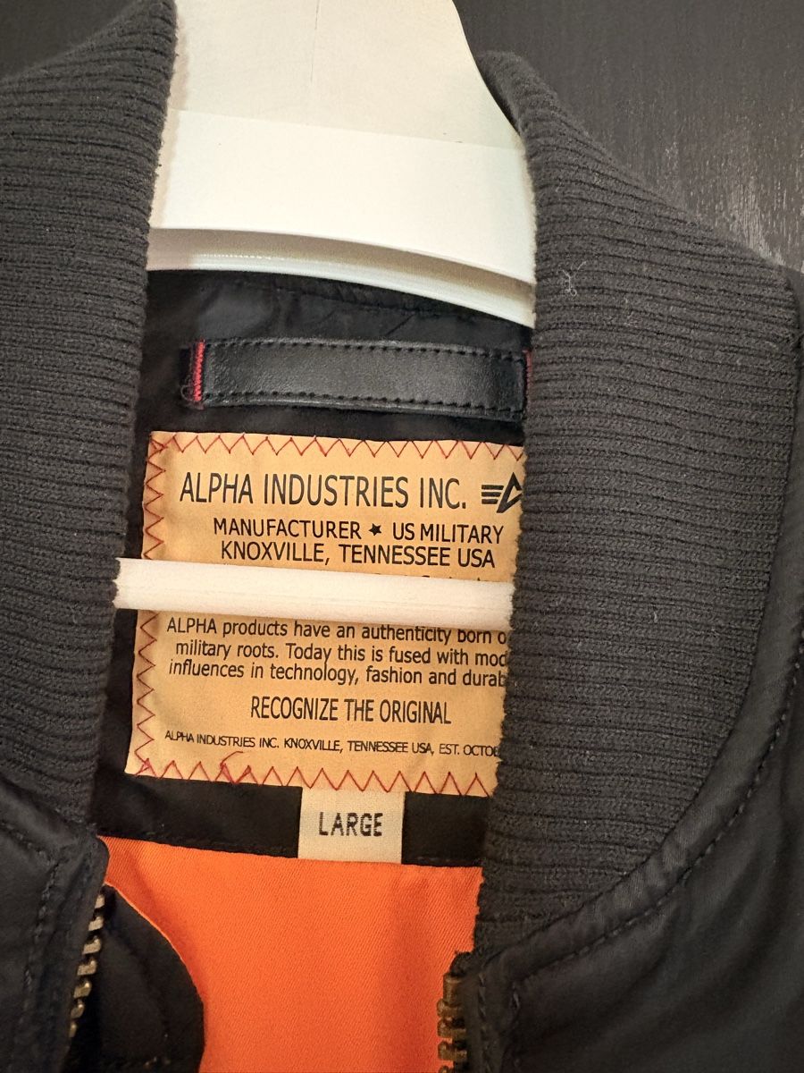 Alpha Industries Giacche: Alpha Industries Jacke MA1 - Grösse L – Usato da Stäfa venduto da nic_k5nw 1