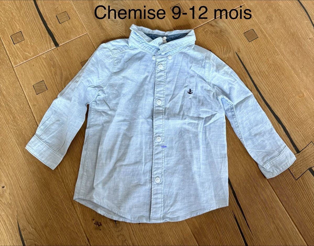 Chemises, Tops & T-shirts: Chemises 9-12 mois  – D'occasion à Biel/Bienne par Milenegc 1