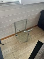 Glas Beistelltisch 