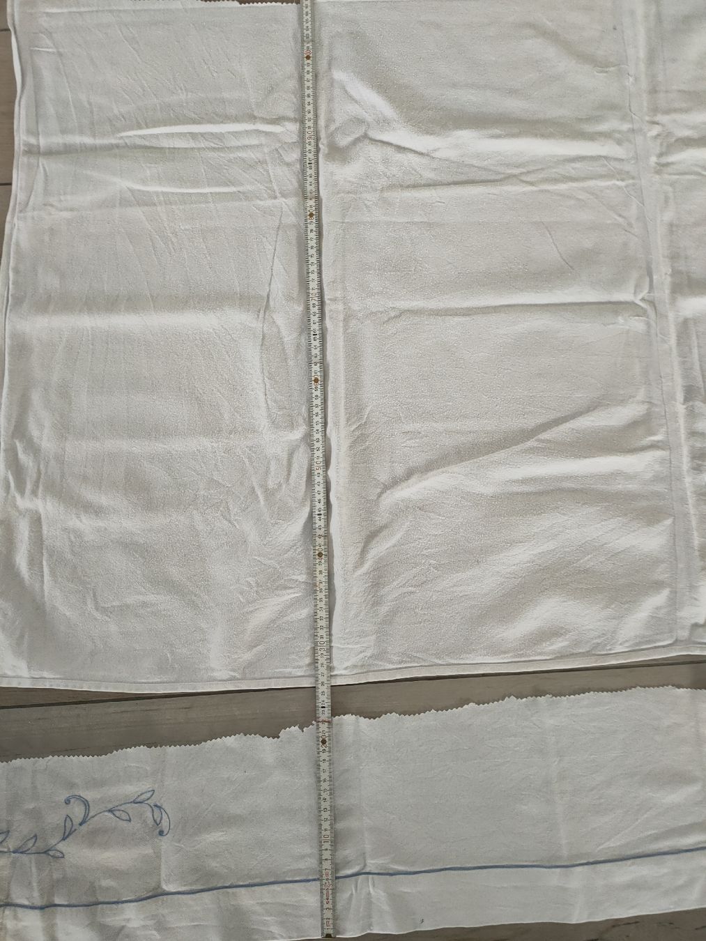 Stoffe: Stoffreste-Sortiment: vintage Baumwolle, Biedemeier & Jeans – Gebraucht aus Gipf-Oberfrick von minini 5