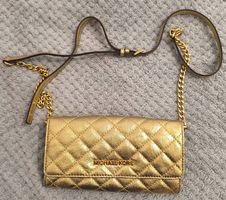 Portefeuille-Sac Michael Kors doré avec chaîne - 50 CHF