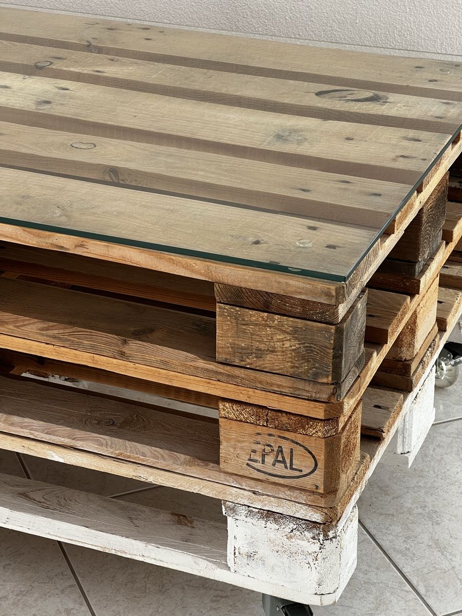 Tavoli: Paletten-Salontisch – Nuovo (secondo la descrizione) da Hasle LU venduto da a-gaemperle 3