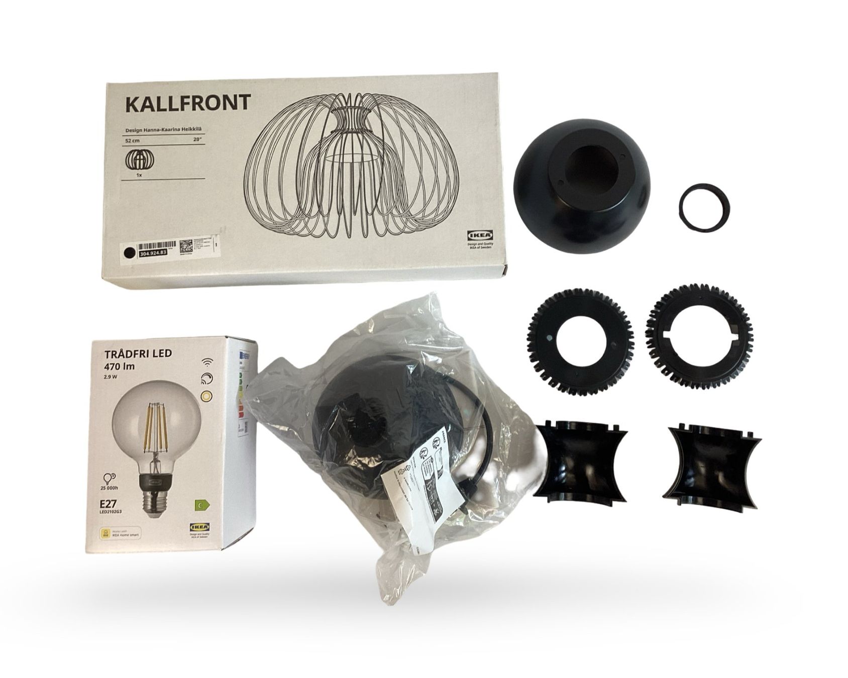 Ikea Kronleuchter & Deckenlampen: IKEA KALLFRONT Deckenlampe mit Glühbirne – Gebraucht aus Zürich von Restwert_Zuerich 2