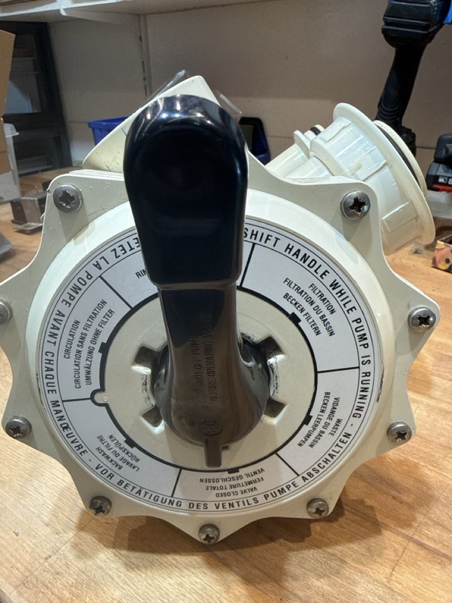 Schwimmbad: Pool Pump Filter Valve Control Selector – Gebraucht aus Celigny von AziwA 4