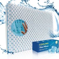 Memory Foam Kopfkissen flach kühlend waschbar