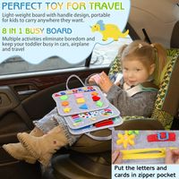 Montessori Spielzeug Activity Board Busy Board ab 1 Jahre