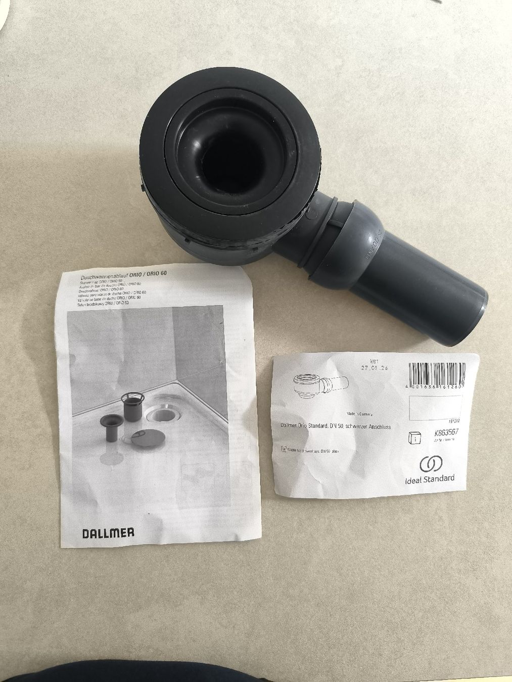 Duschen: Duschwannen Ablauf NEU DN50 – Neu und originalverpackt aus Nohl von xsc_6pjt