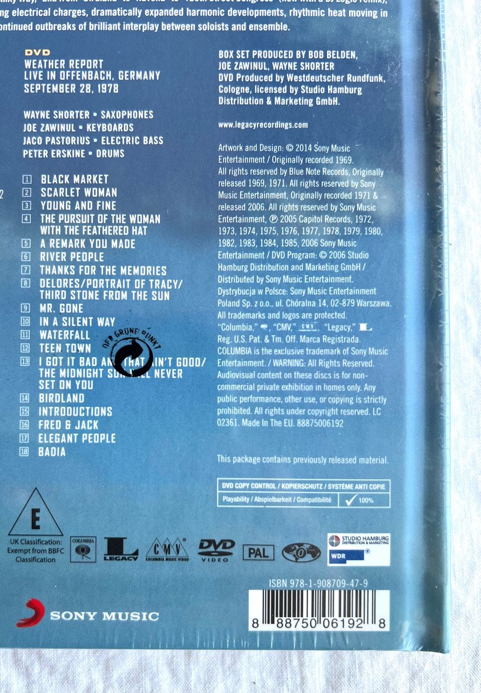 CD: Weather Report - Forecase:Tomorrow / 3CD+1DVD Box , OVP – Nuovo e nell'imballaggio originale da Schaffhausen venduto da Mond689 2