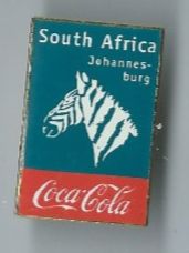 Coca-Cola Plaketten & Abzeichen: South Africa Coca-Cola Pin – Gebraucht aus Zürich von t24_de