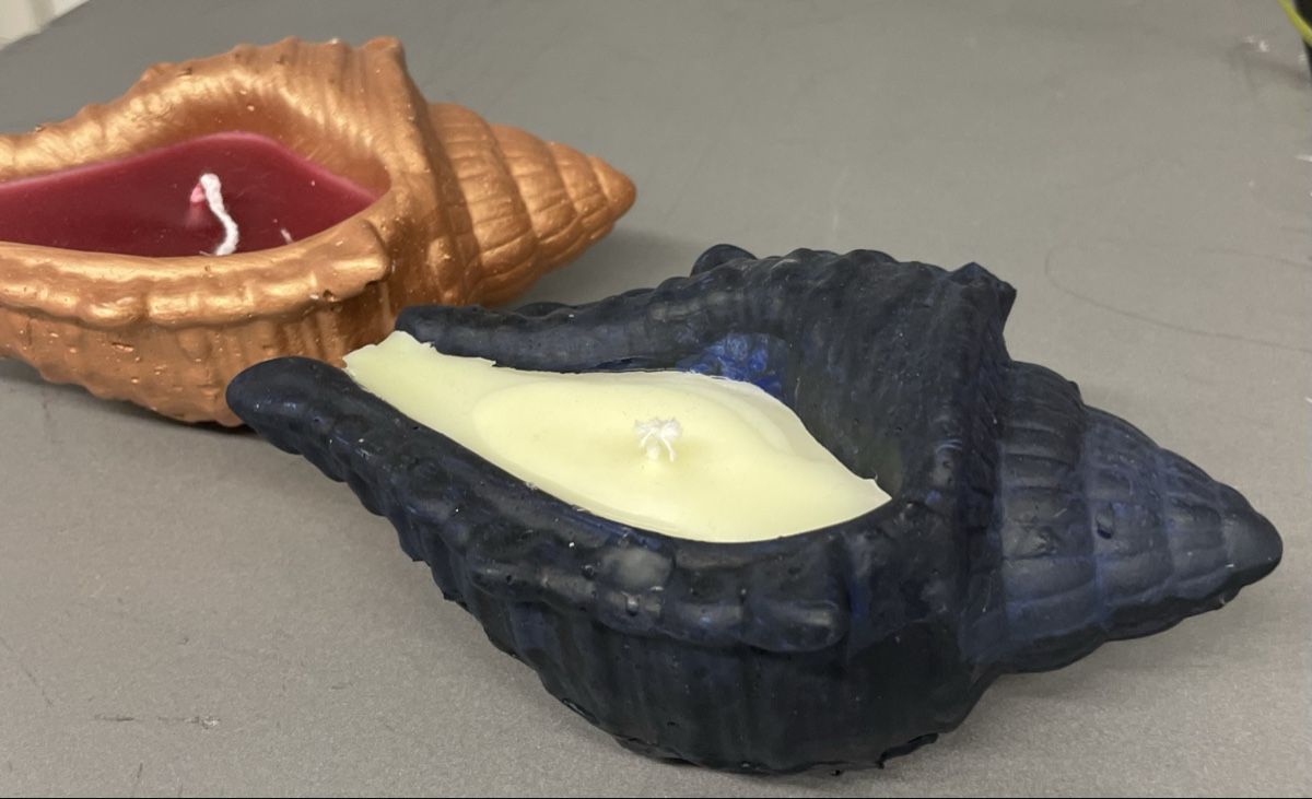 Candele: Muschel Kerzen Set,Deko, 2 Stk! – Nuovo e nell'imballaggio originale da Au ZH venduto da Jaggy4 6