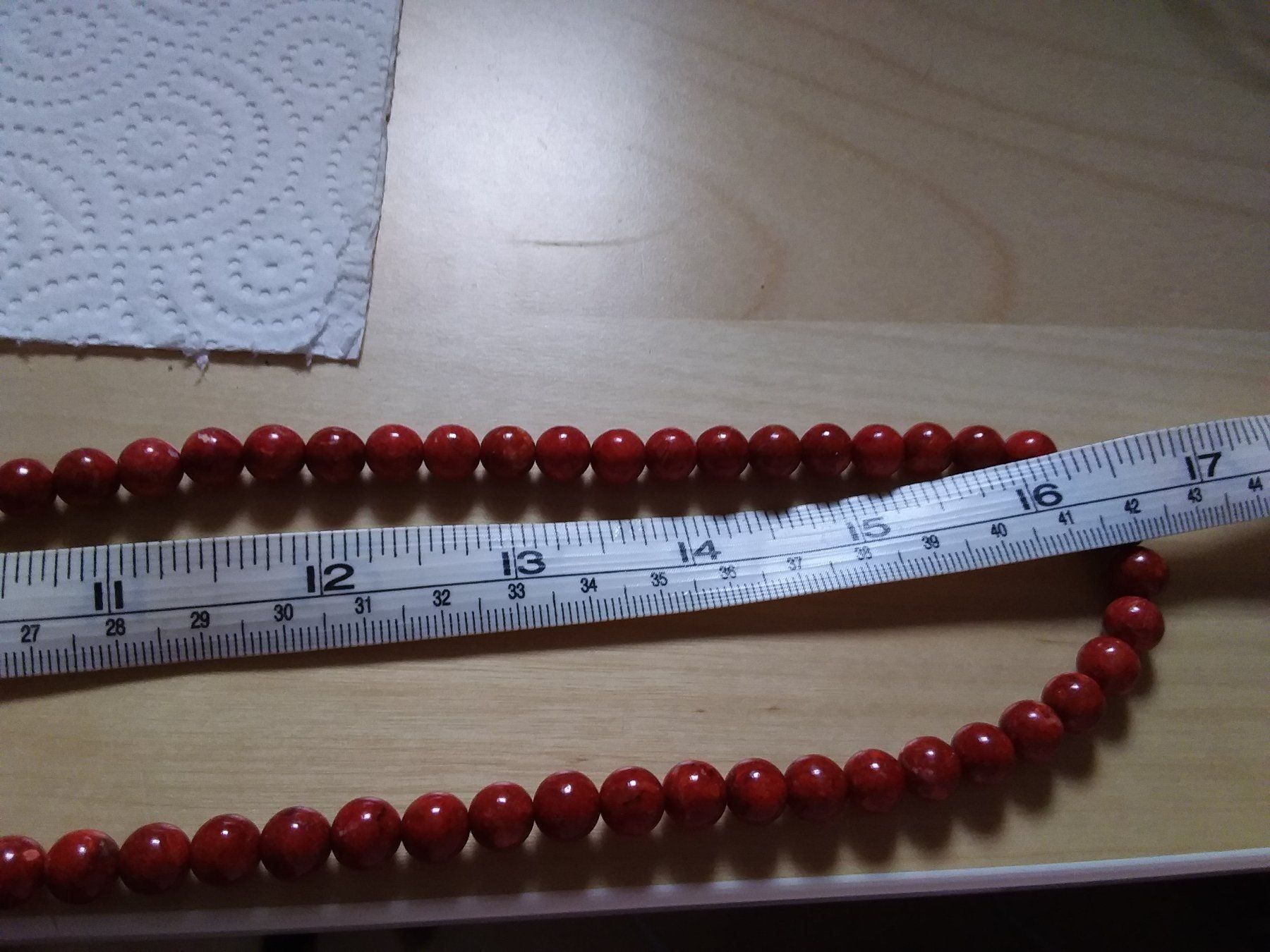 Thomas Sabo Catenine: Thomas Sabo Korallen Kette Neu – Nuovo (secondo la descrizione) da Zuerich venduto da SaTs-43 2