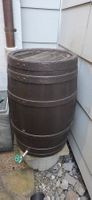 Regentonne Fass 250 l mit Wasserhahn und Filter gebraucht