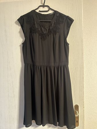 Oasis edles Damen Kleid mit Spitze Gr. 40