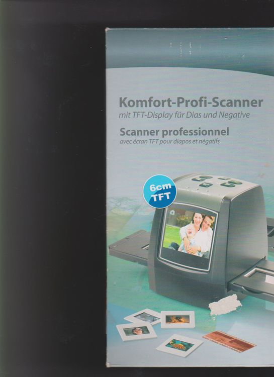 komfort profi scanner mit tft display DIAS & NEGATIVE (Neu (gemäss ...