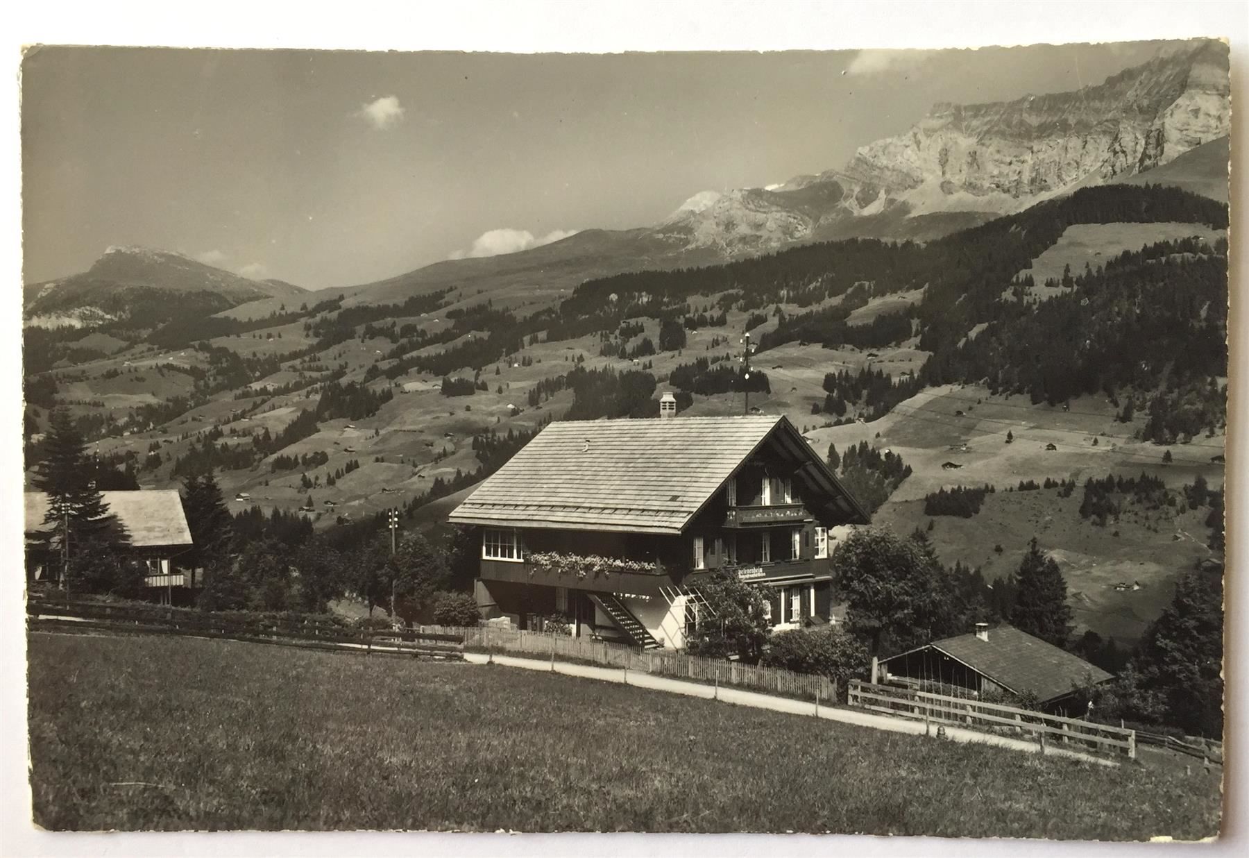 Cartoline postali: ADELBODEN Helenenheim – Usato da Jona venduto da philajona