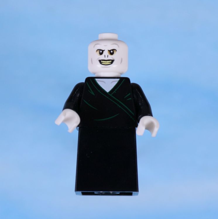 LEGO Minifigur Harry Potter - Lord Voldemort - White Head, B | Kaufen auf Ricardo