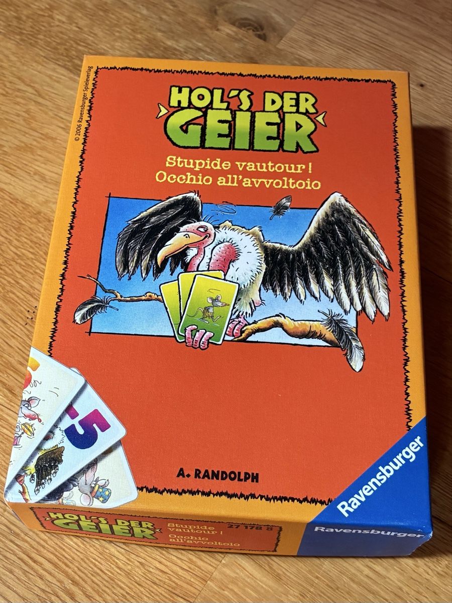 Ravensburger Giochi: Hol‘s der Geier Spiel – Nuovo (secondo la descrizione) da Rüegsauschachen venduto da ivatug
