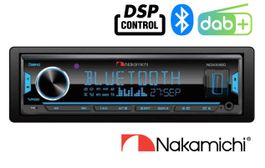 Autoradio 1DIN - Nakamichi NQ533BD DAB+ - DSP, Bluetooth