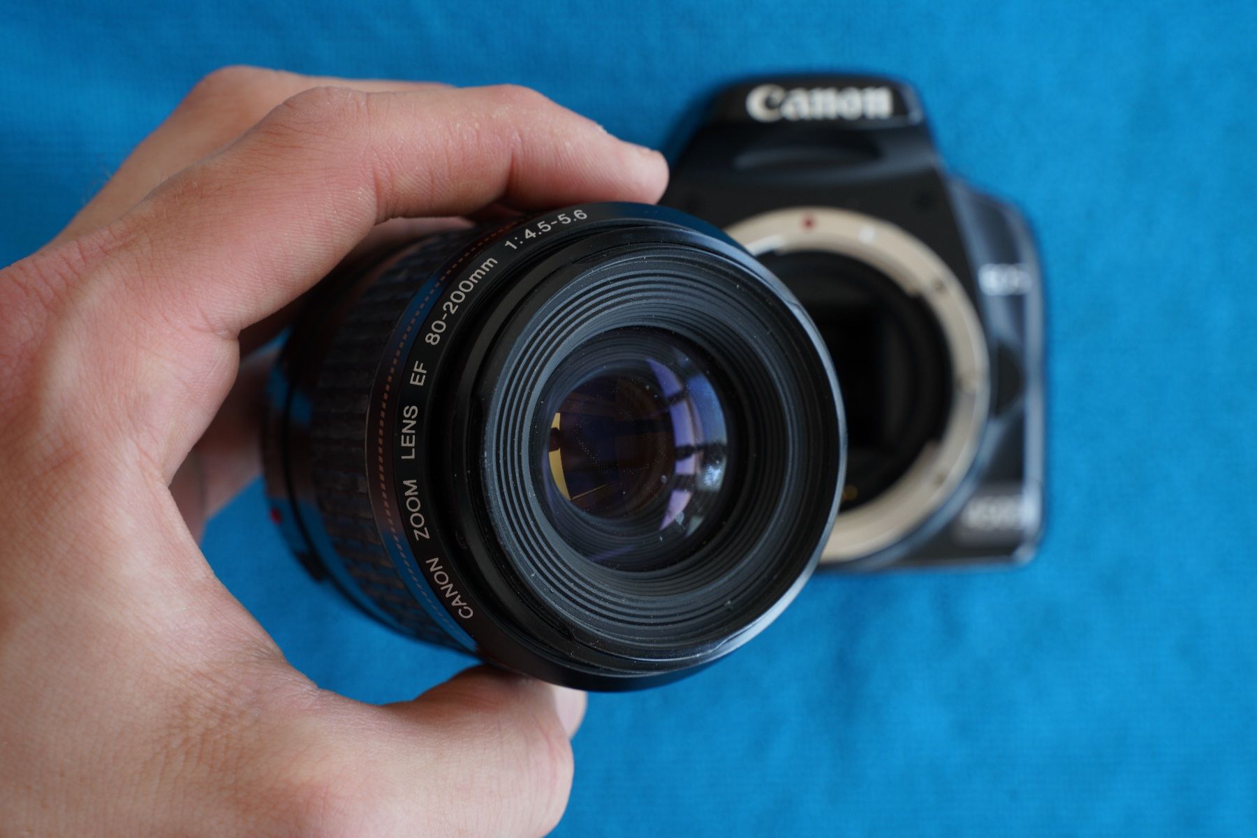 Canon Fotocamera: Canon EOS 450D - 80-200mm – Difettoso da Dagmersellen venduto da sim_zqh8 1