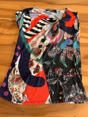 DESIGUAL by Christian Lacroix Shirt ärmellos Gr. XL
